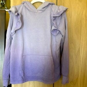 Purple ombré hoodie